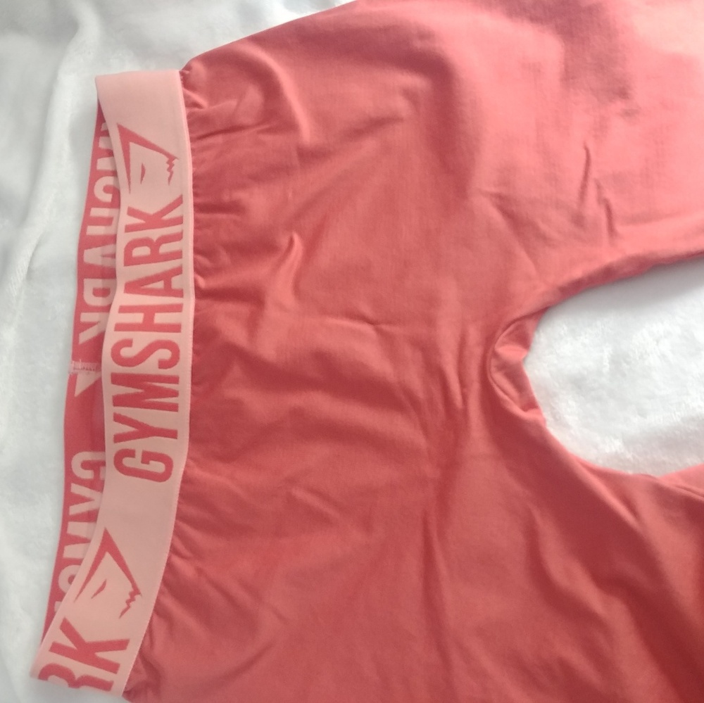 Gymshark Fit Leggings NWOT Orange/Coral Color - Picture 7 of 8